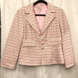 Nanette Lepore pink ribbon suit